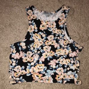 Multicolored crop top